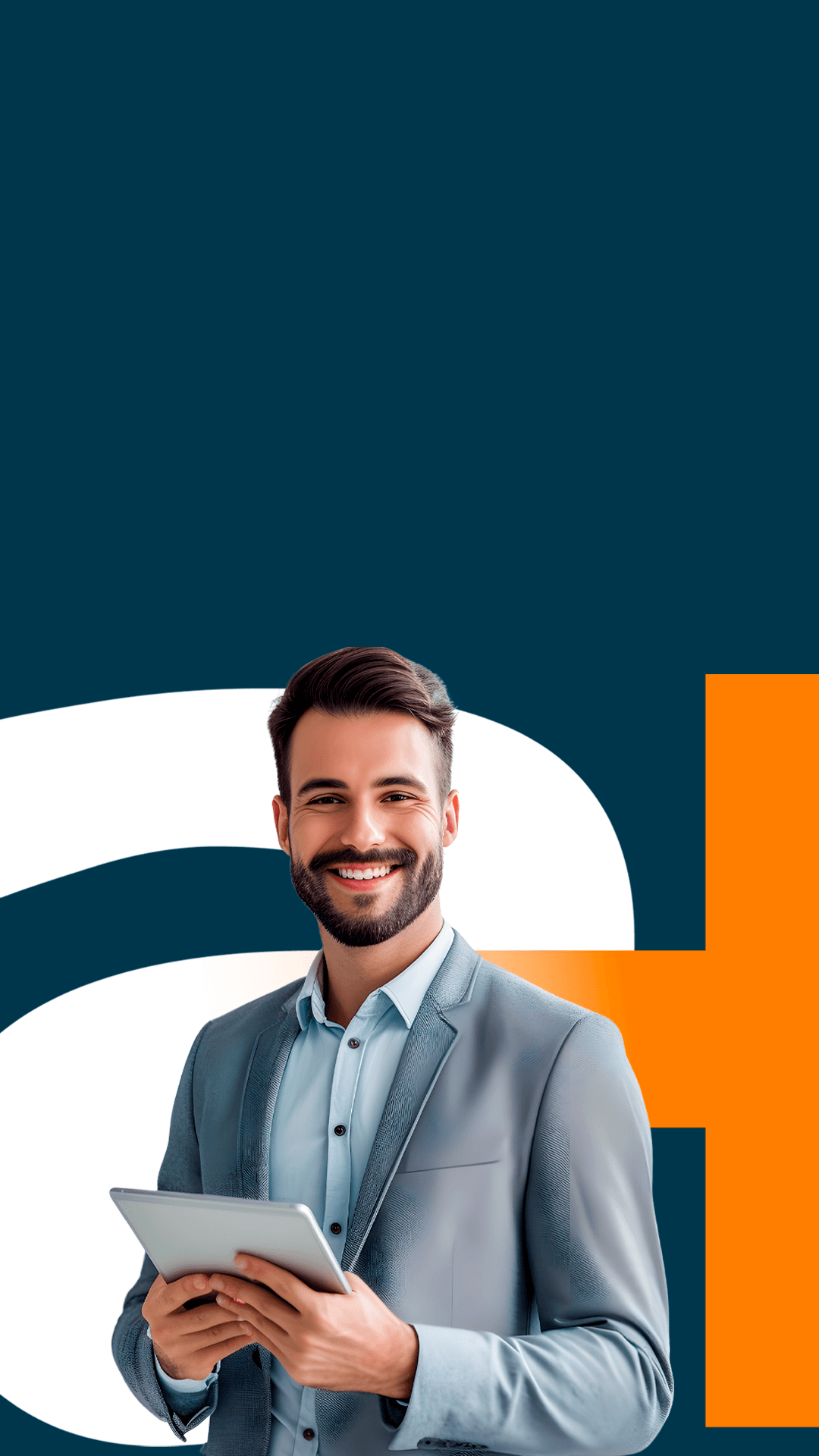 Conheça nossos planos <br />corporativos <b style='color:#F07D00'> Ampla +</b>